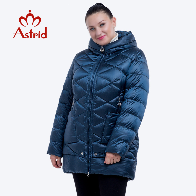 Astrid thick winter jacket women windproof warm Hooded winter jacket highquality cotton winter coat women FR2229 201019