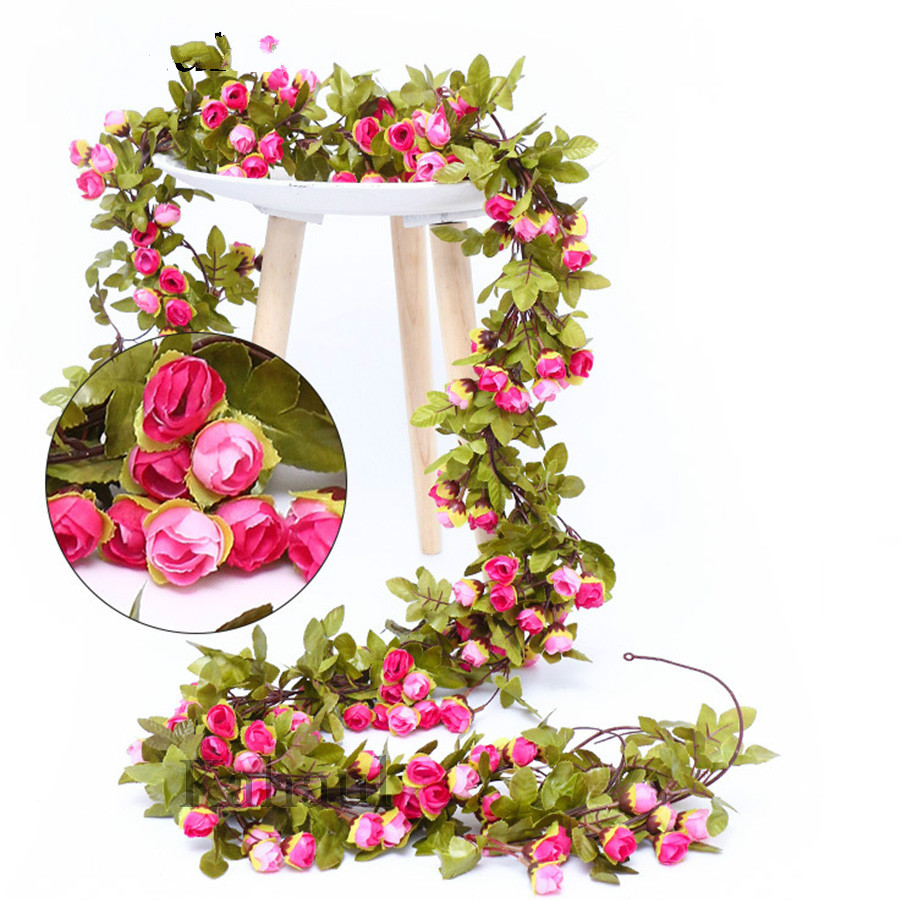 220cm long artificial rose flowers vine autumn cane backdrop decor silk fake rattan garland for wedding home hotel decoration
220cm long artificial rose flowers vine autumn cane backdrop decor silk fake rattan garland for wedding home hotel decoration