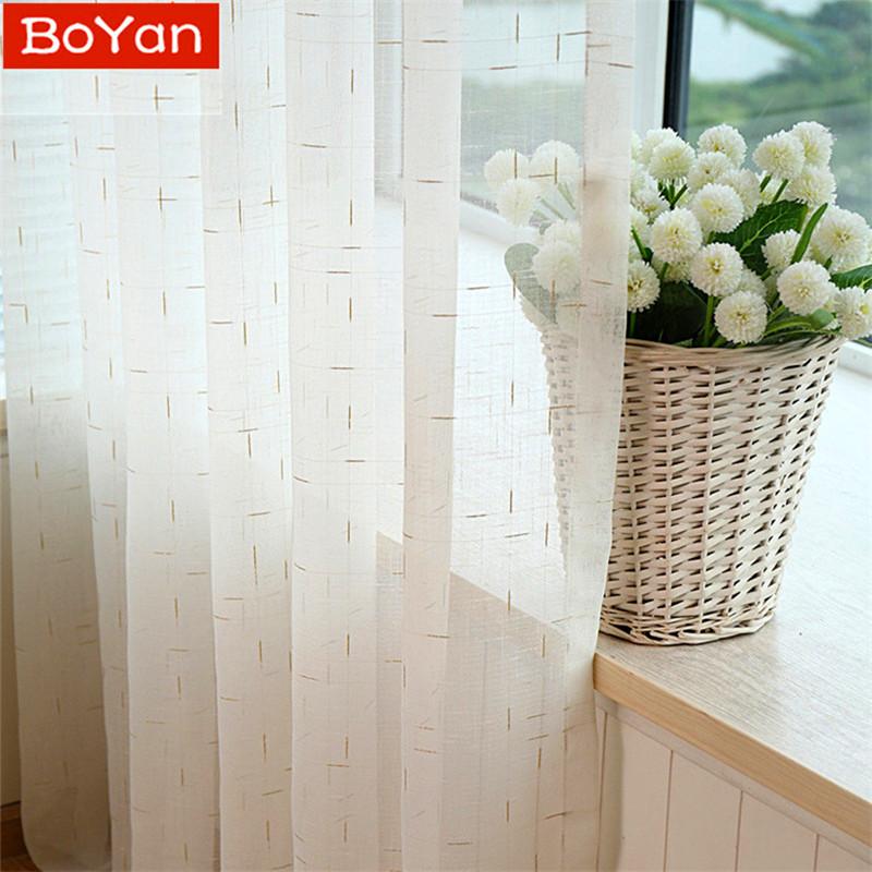 Latest Elegant Europe White Linen Curtain Fabrics Tulle Sheer Window Curtains for Living Room Panels Window Treatment Rideaux, Golden line
Latest Elegant Europe White Linen Curtain Fabrics Tulle Sheer Window Curtains for Living Room Panels Window Treatment Rideaux, Golden line
