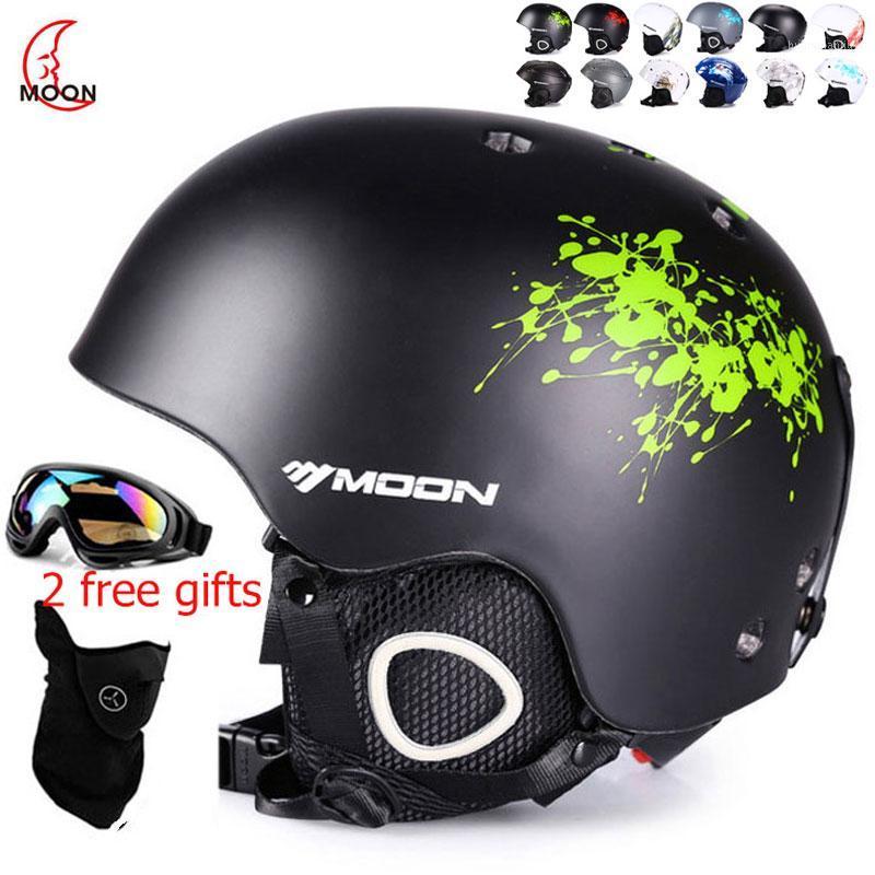 Moon MTV18 PC+EPS Adult Ski Helmet Men Women Skating Skateboard Helmet Snow Sports Snowboard Helmets with Goggles Gifts1
Moon MTV18 PC+EPS Adult Ski Helmet Men Women Skating Skateboard Helmet Snow Sports Snowboard Helmets with Goggles Gifts1