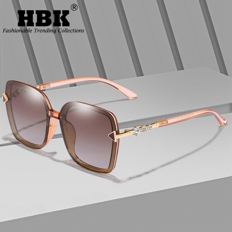 Sunglasses HBK Women's Polarized Oversized Square Diamond Metal Frame Men Design Big Size Driving Travel Eyewear
Sunglasses HBK Women's Polarized Oversized Square Diamond Metal Frame Men Design Big Size Driving Travel Eyewear