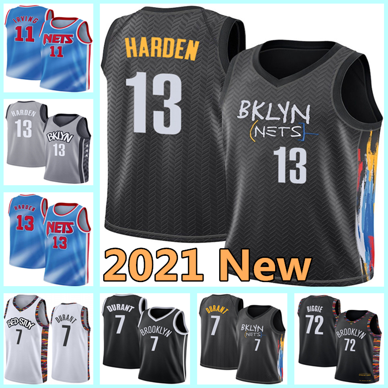 Brooklyn Nets New James 13 Harden Jerseys Kyrie Kevin 7 Durant Jerseys 11 Irving Black NCAA 72 Biggie Basketball Jerseys, 2021 jersey(lanwang)
Brooklyn Nets New James 13 Harden Jerseys Kyrie Kevin 7 Durant Jerseys 11 Irving Black NCAA 72 Biggie Basketball Jerseys, 2021 jersey(lanwang)