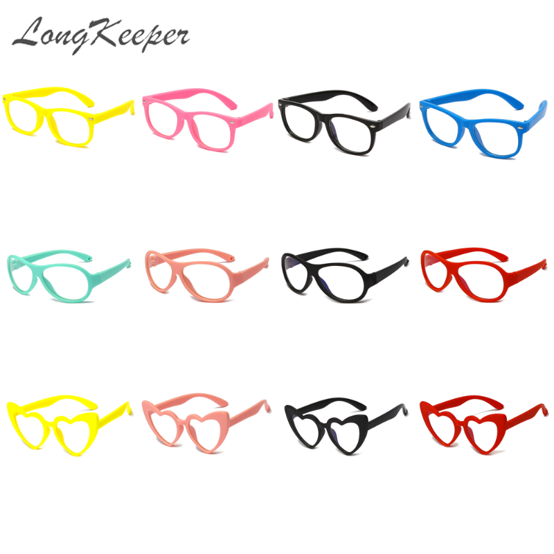 50pcs/lot Kids Anti Blue Light Blocking Glasses Frame TR90 Safety Children Girls Boys Silicone UV400 Eyewear Eyeglasses Wholesal
50pcs/lot Kids Anti Blue Light Blocking Glasses Frame TR90 Safety Children Girls Boys Silicone UV400 Eyewear Eyeglasses Wholesal