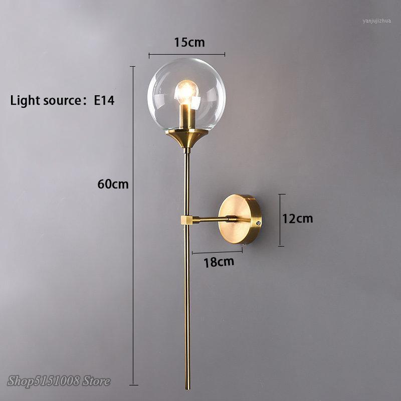 Nordic Modern Glass Wall Lamp Gold Led Wall Light for Kitchen Bathroom Dressing Mirror Indoor Lighting Luminaire Home Decor E141
Nordic Modern Glass Wall Lamp Gold Led Wall Light for Kitchen Bathroom Dressing Mirror Indoor Lighting Luminaire Home Decor E141