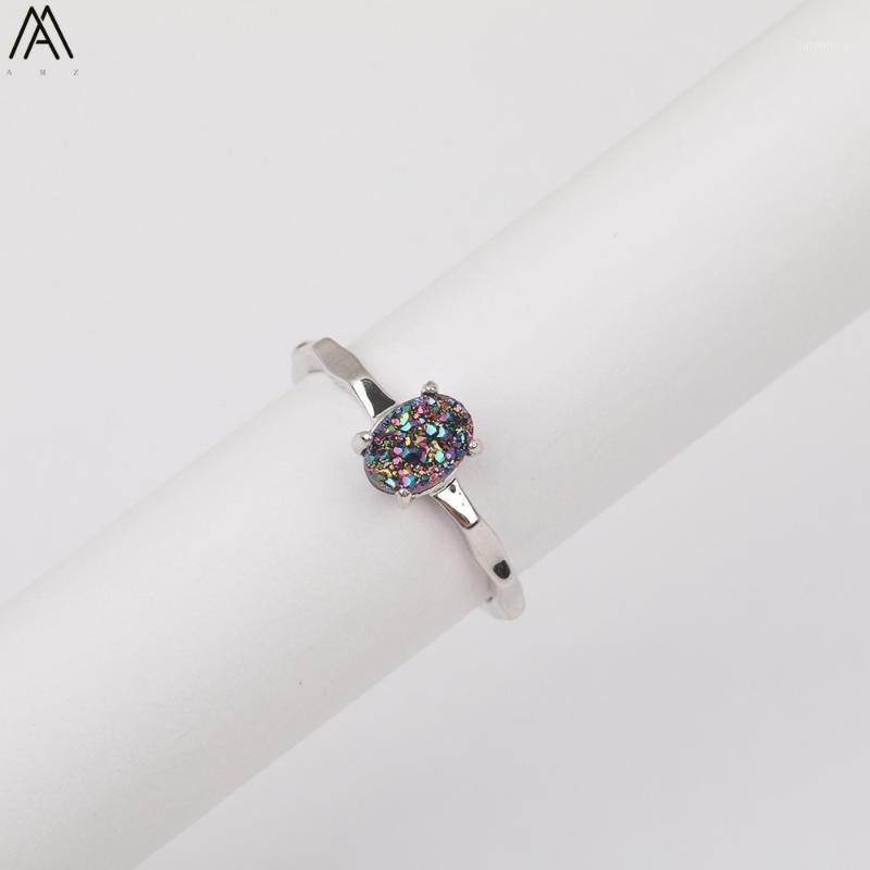 5PCS/Lot Natural Druzy Geode Agates Oval Beads Silvery Rings Jewelry For Women Natural Stone Adjustable Fashion Rings HS-68AMAB1
5PCS/Lot Natural Druzy Geode Agates Oval Beads Silvery Rings Jewelry For Women Natural Stone Adjustable Fashion Rings HS-68AMAB1