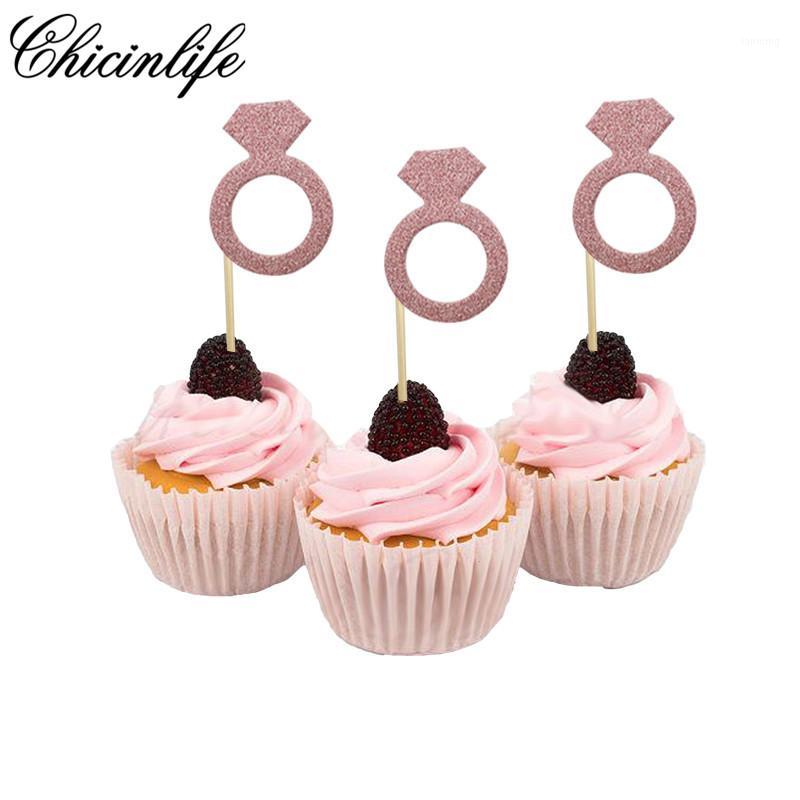 Chicinlife 10Pcs diamond Ring Cupcake Toppers Bridal shower Hen Bachelorette Party Wedding Decoration Supplies Cupcake Decor1
Chicinlife 10Pcs diamond Ring Cupcake Toppers Bridal shower Hen Bachelorette Party Wedding Decoration Supplies Cupcake Decor1