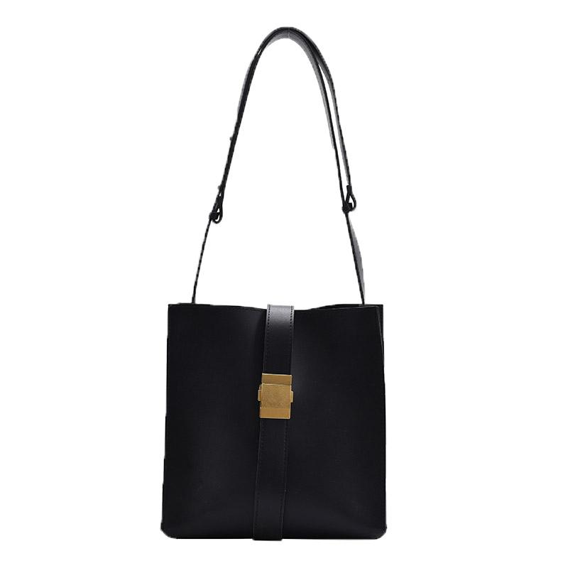 Fashion Women Shoulder Handbag Female Large Capacity Artificial Leather Crossbody Bags Waterproof Youth Bucket Bag For Shopping, Brown
Fashion Women Shoulder Handbag Female Large Capacity Artificial Leather Crossbody Bags Waterproof Youth Bucket Bag For Shopping, Brown