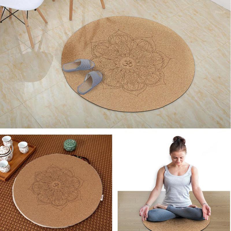 Yoga Mat Little Round Cork Rubber 60x60cmx3mm Non Slip Yoga Cushion Meditation Cushion Pad Pilates Pad for Home Outdoor1, Red
Yoga Mat Little Round Cork Rubber 60x60cmx3mm Non Slip Yoga Cushion Meditation Cushion Pad Pilates Pad for Home Outdoor1, Red