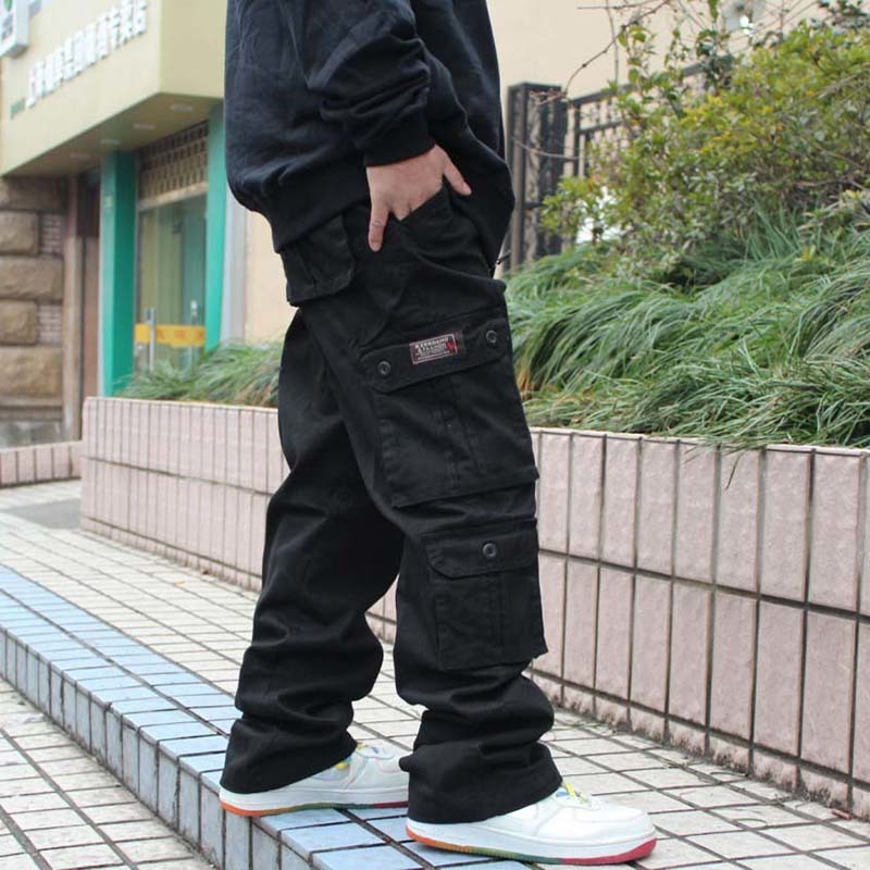 2021 New Hip Hop Masculine Casual Baggy Large Cargo Pockets Pants From Men Running Single Cotton Size U2PD, Army gray
2021 New Hip Hop Masculine Casual Baggy Large Cargo Pockets Pants From Men Running Single Cotton Size U2PD, Army gray