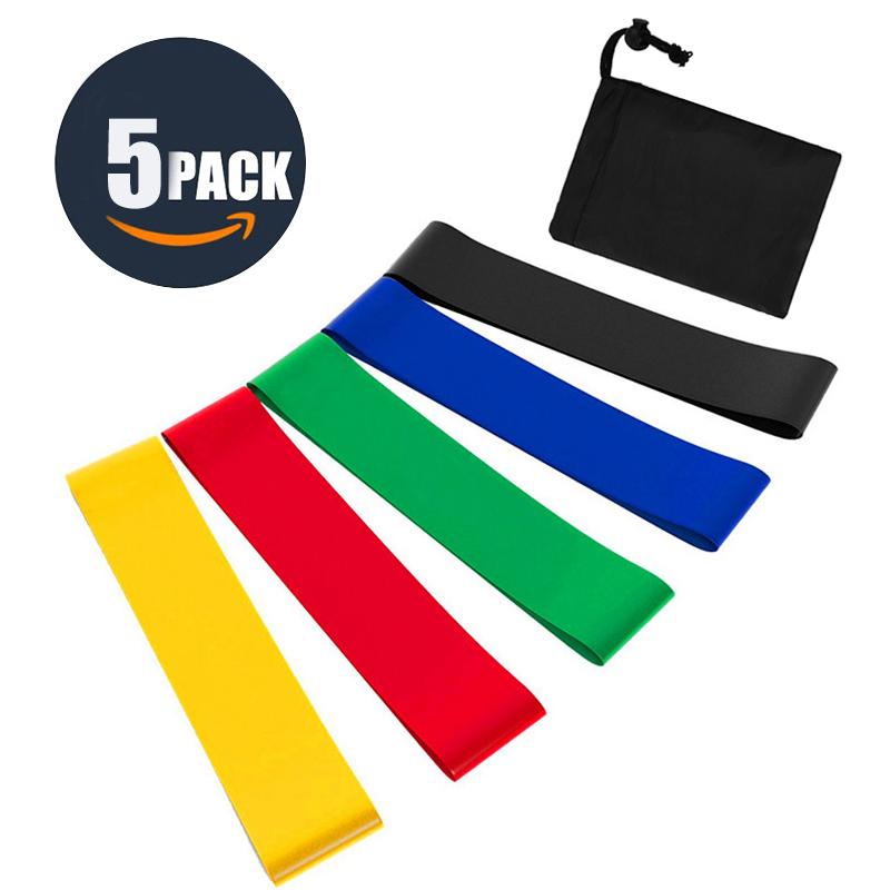 5pcs Yoga Resistance Bands Latex Fitness Pilates Stretch Pull Up Assist Band Sport Mini Exercise Crossfit Workout Elastic Bands
5pcs Yoga Resistance Bands Latex Fitness Pilates Stretch Pull Up Assist Band Sport Mini Exercise Crossfit Workout Elastic Bands
