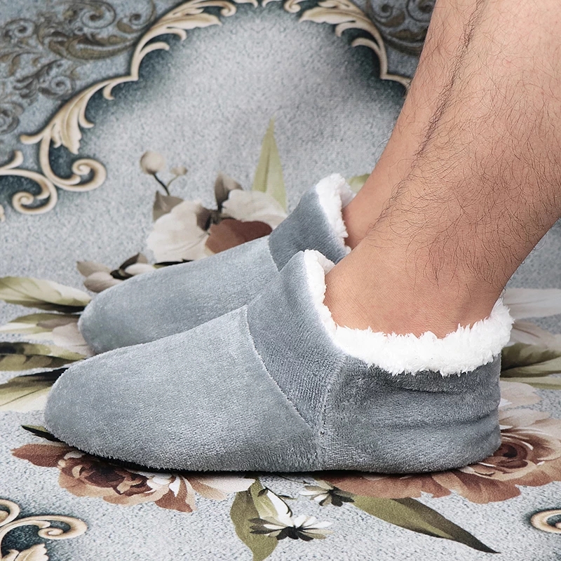 House slippers Male Big size 48 Winter Slippers for Men plush floor shoes soft warm Socks slippers, Black
House slippers Male Big size 48 Winter Slippers for Men plush floor shoes soft warm Socks slippers, Black