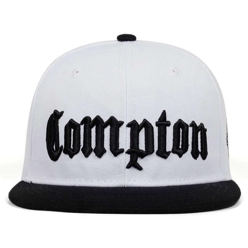 Wholesale 2019 new COMPTON embroidery Baseball Cap Hip Hop caps flat fashion sport Hat For Unisex Adjustable dad hats T200116