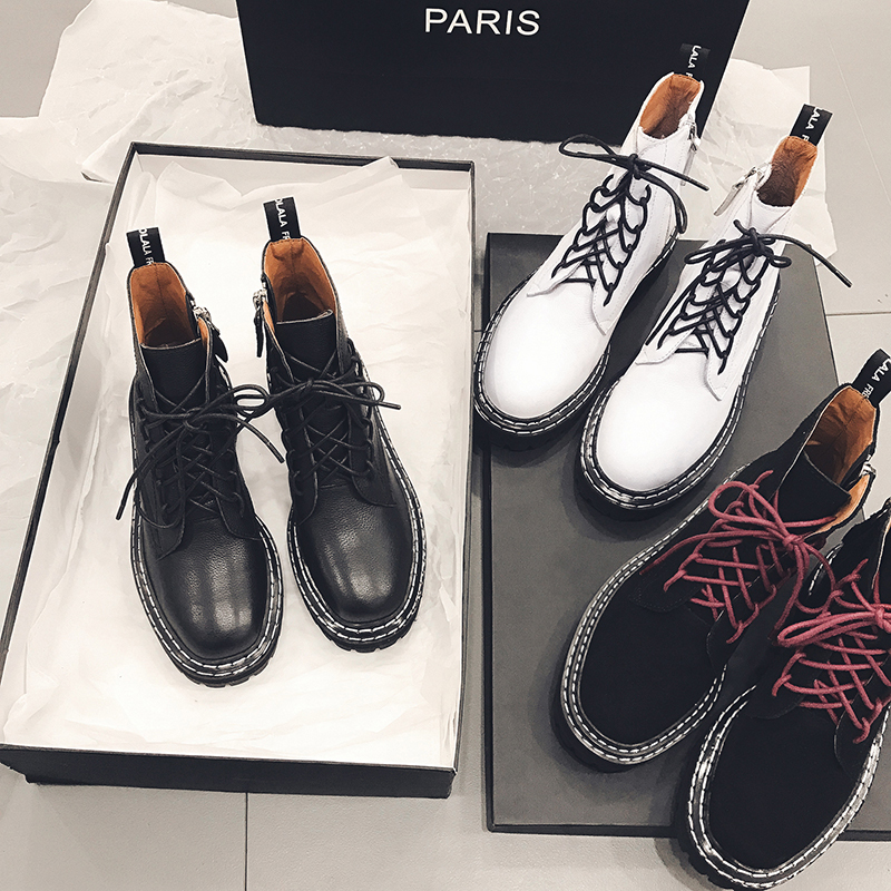 2021 Genuine Autumn and Winter Cyberstar Women's Black Boots Three Colors 77PQ, White-autumn
2021 Genuine Autumn and Winter Cyberstar Women's Black Boots Three Colors 77PQ, White-autumn