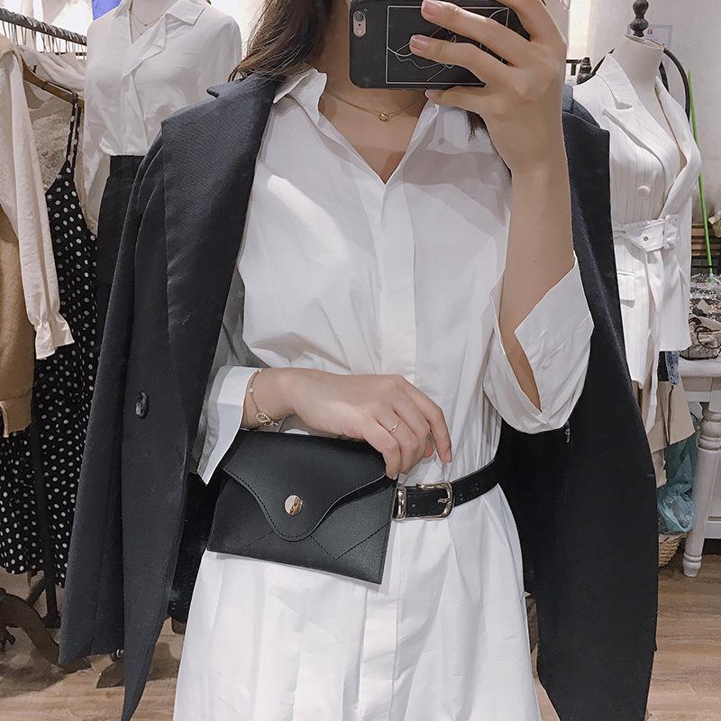 Belts European And American Envelopes Women Fashion Trend Combination All-match Windbreaker Dress With, Black
Belts European And American Envelopes Women Fashion Trend Combination All-match Windbreaker Dress With, Black