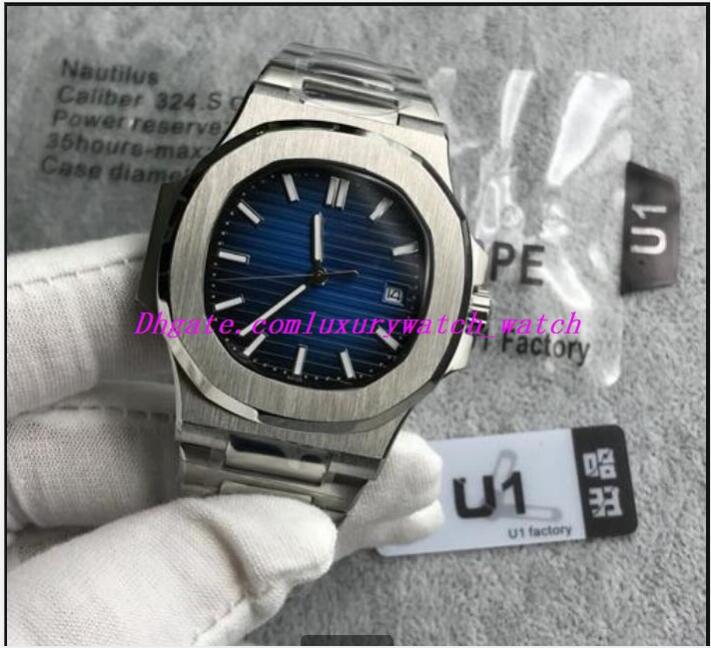 U1 Factory Real Photo Automatic Movement 40mm Watch Blue/Black/White Dial New Classic 5711Watches Transparent Back Wristwatches Original Box, Slivery;brown
U1 Factory Real Photo Automatic Movement 40mm Watch Blue/Black/White Dial New Classic 5711Watches Transparent Back Wristwatches Original Box, Slivery;brown
