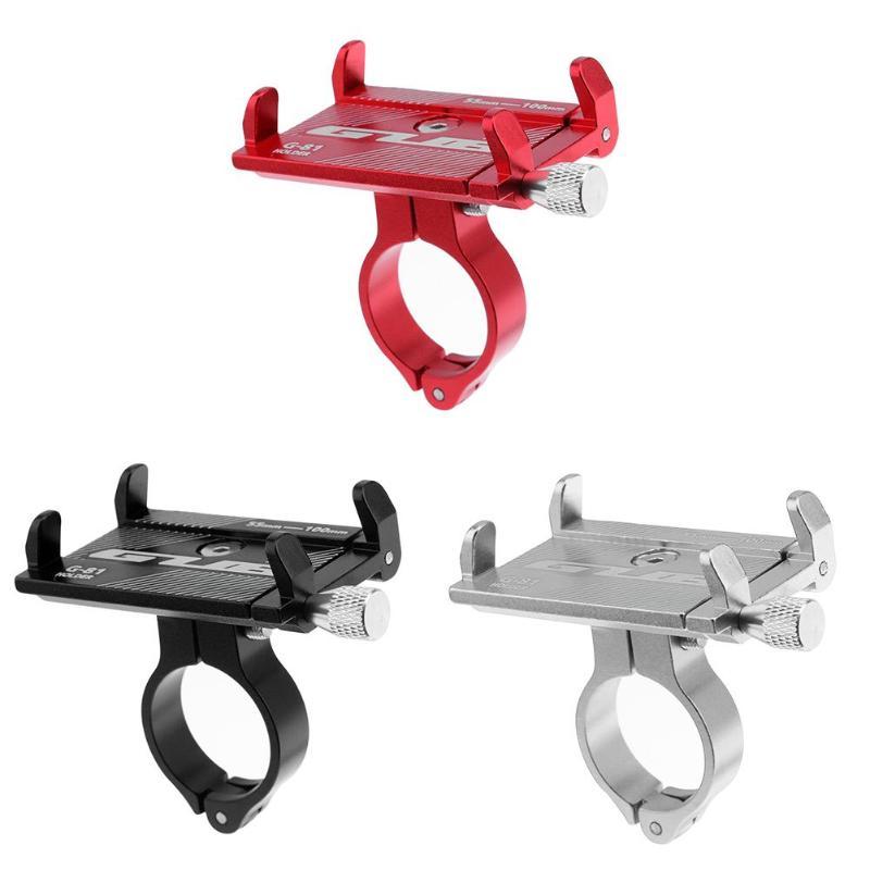 GUB G-81 Motorcycle Bicycle Handlebar Phone Holder Clip Stand Mount Bracket Cycling Handlebar Clamp Holder Bike Accessories, Black
GUB G-81 Motorcycle Bicycle Handlebar Phone Holder Clip Stand Mount Bracket Cycling Handlebar Clamp Holder Bike Accessories, Black