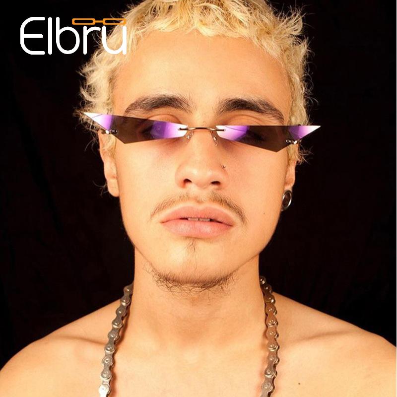 Elbru Small Cat Eye Sunglasses Women Fashion 2020 Designer Mirror Rimless Sunglasses Men UV400 oculos Female Male
Elbru Small Cat Eye Sunglasses Women Fashion 2020 Designer Mirror Rimless Sunglasses Men UV400 oculos Female Male