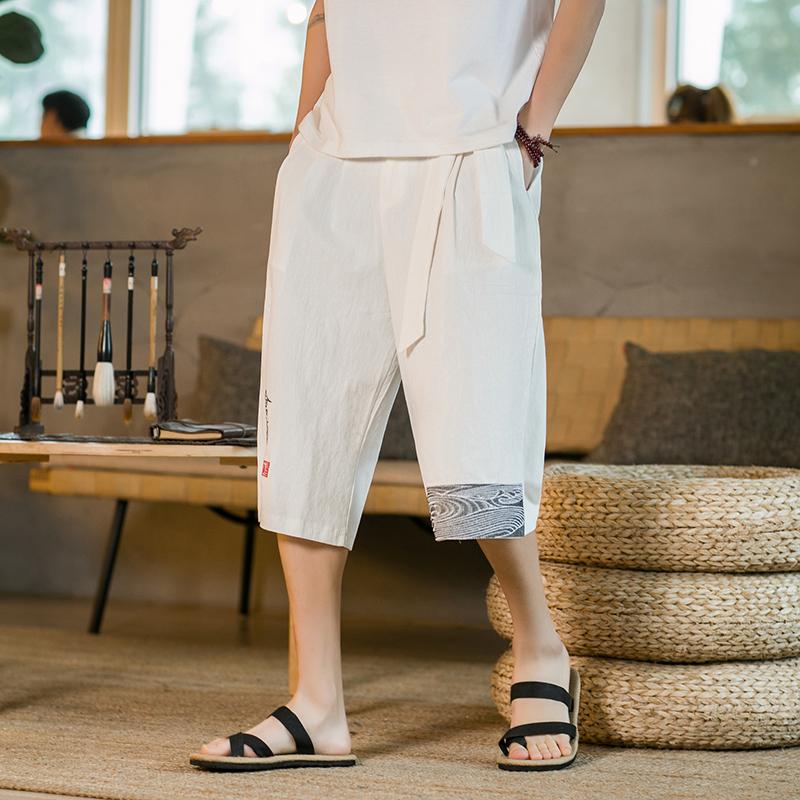 Men's Pants Traditional Japanese Kimono Men Asian Clothing Bath Pant Casual Loose Male Japan Style Yukata Trousers Linen Cropped, Black
Men's Pants Traditional Japanese Kimono Men Asian Clothing Bath Pant Casual Loose Male Japan Style Yukata Trousers Linen Cropped, Black
