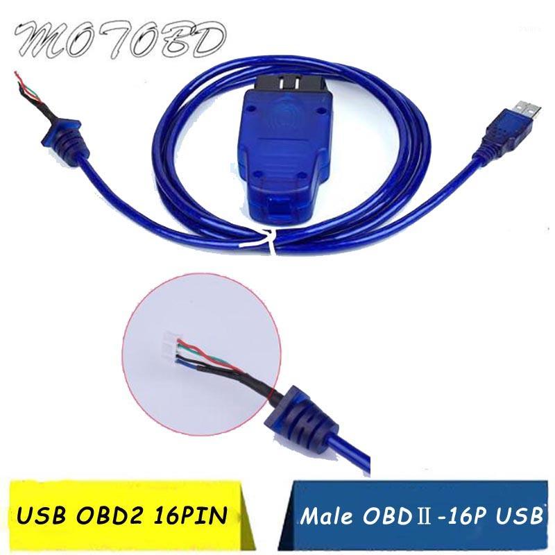 Blue OBD II OBD2 USB 16Pin Male Extension Cable Car Diagnostic Interface Connector USB Plug Adapter1
Blue OBD II OBD2 USB 16Pin Male Extension Cable Car Diagnostic Interface Connector USB Plug Adapter1