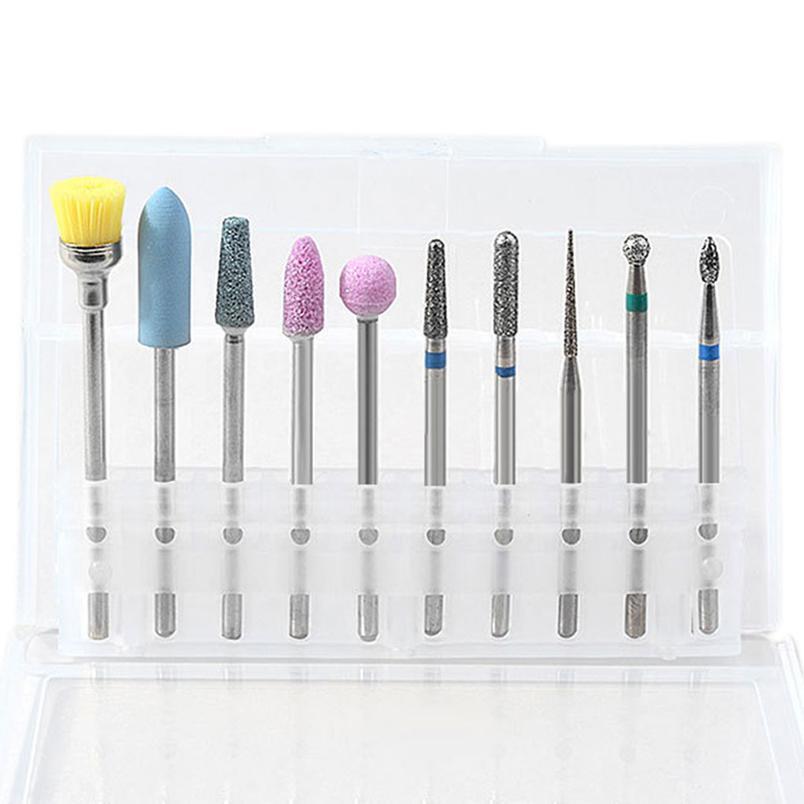 10pc Nail Drill Bit Set Nail Files Electric Machine For Manicure Rotate Burr Polishing Tools Cutters Manicure A qyloTr
10pc Nail Drill Bit Set Nail Files Electric Machine For Manicure Rotate Burr Polishing Tools Cutters Manicure A qyloTr