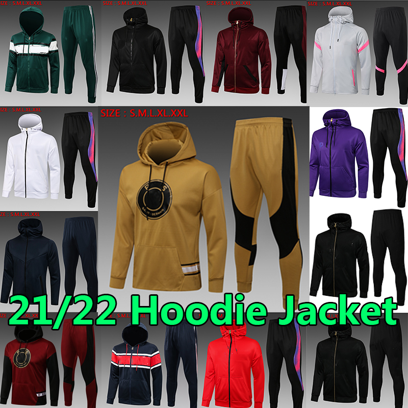 21/22 Hoodie Tracksuits Soccer set Hooded Jacket MBAPPE HAKIMI SERGIO RAMOS WIJNALDUM Jogging Training Men Kids Kit Suits Survetement football suit uniform 2022, E517#2122
21/22 Hoodie Tracksuits Soccer set Hooded Jacket MBAPPE HAKIMI SERGIO RAMOS WIJNALDUM Jogging Training Men Kids Kit Suits Survetement football suit uniform 2022, E517#2122