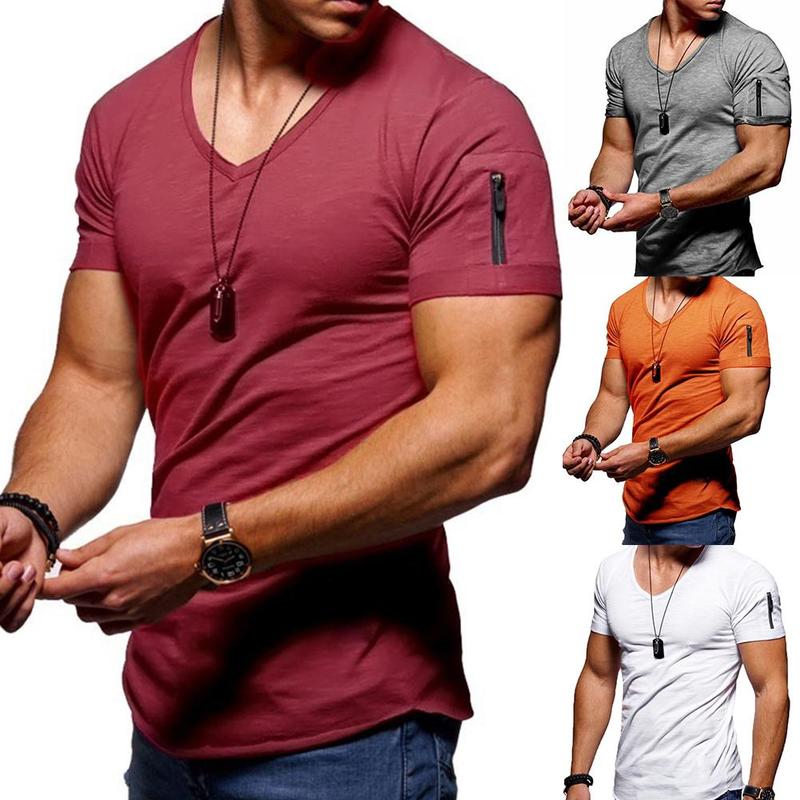 5xl Men Solid Color Zip Pocket V Neck Short Sleeve T-shirt Fit Plus Size Tee Top, Navy blue
5xl Men Solid Color Zip Pocket V Neck Short Sleeve T-shirt Fit Plus Size Tee Top, Navy blue