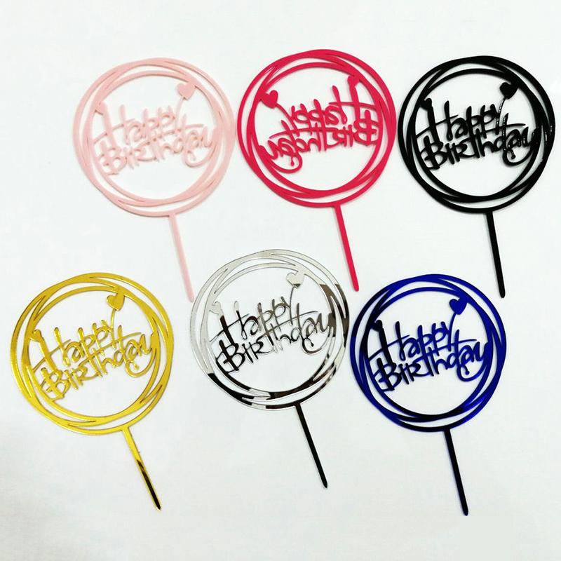 1 pcs Acrylic Happy Birthday Love Cake Topper Decoration for Birthday Cupcake Flag Party Decorative Props Supplies 27
1 pcs Acrylic Happy Birthday Love Cake Topper Decoration for Birthday Cupcake Flag Party Decorative Props Supplies 27