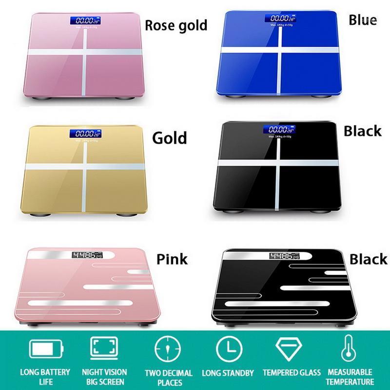 New Floor Body Scale Glass Smart Electronic Scales USB Charging LCD Display Body Weighing Home Digital Weight Scale1
New Floor Body Scale Glass Smart Electronic Scales USB Charging LCD Display Body Weighing Home Digital Weight Scale1