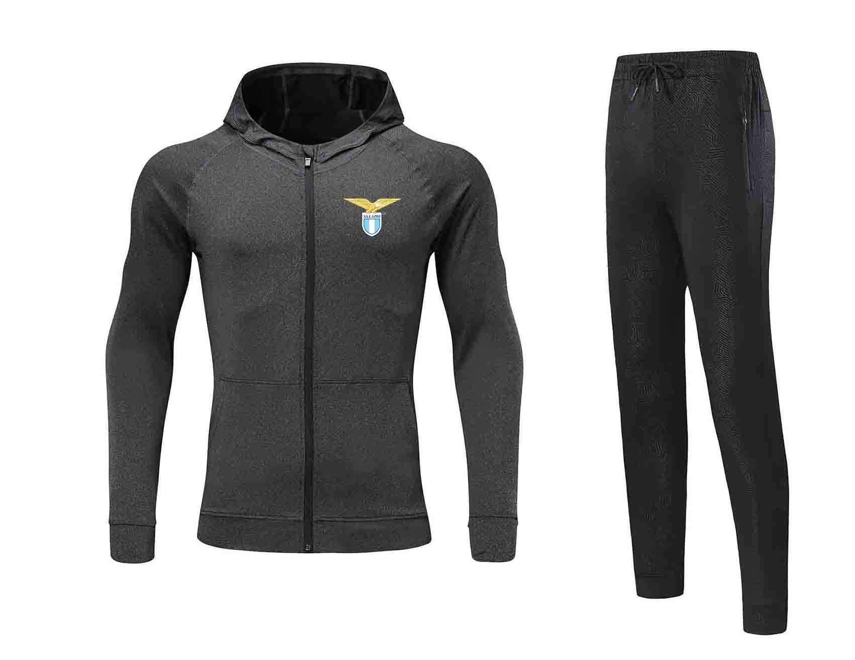 20/21 SS Lazio Football Set Youth Home Uniform Adult Soccer Jersey Winter Tracksuit Men Warm Suits, Gray
20/21 SS Lazio Football Set Youth Home Uniform Adult Soccer Jersey Winter Tracksuit Men Warm Suits, Gray