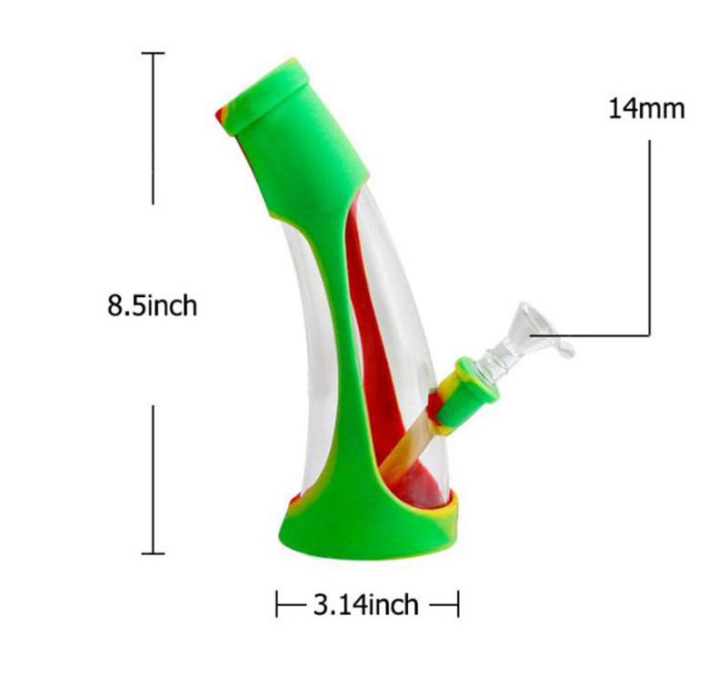 new desgin unbreakable glass beaker bong new style colorful water bong dab oil rig hand hookah shisha with 14mm joint bowl
new desgin unbreakable glass beaker bong new style colorful water bong dab oil rig hand hookah shisha with 14mm joint bowl