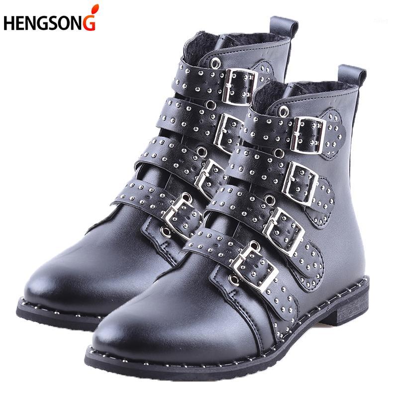 2020 Fashion New Punk Gothic Style Ankle Boots Round Toe Shoes Women Shoes Short Boots Street Haulage Motor Mujer Zapatos1, Black
2020 Fashion New Punk Gothic Style Ankle Boots Round Toe Shoes Women Shoes Short Boots Street Haulage Motor Mujer Zapatos1, Black