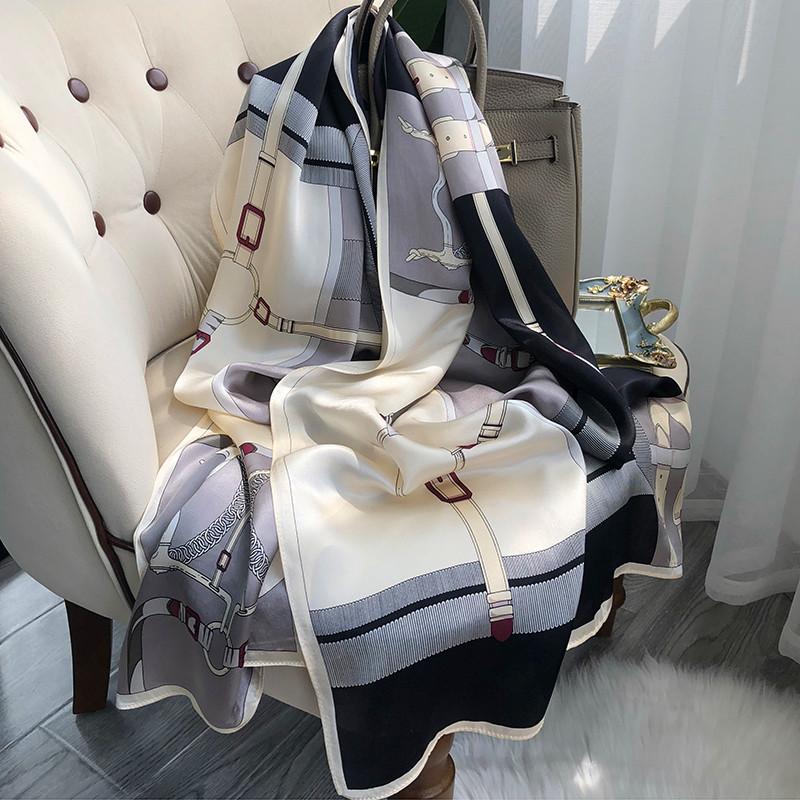 Women 100% Silk Scarf Women Fashion Scarfe Real silk Scarf Ladies Hangzhou high-end French satin long
Women 100% Silk Scarf Women Fashion Scarfe Real silk Scarf Ladies Hangzhou high-end French satin long