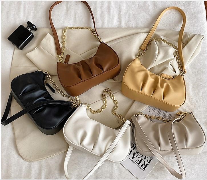 HPB escent Colors Women Hobos Baguette Handbags Fashion Pleated Ladies Underarm Shoulder Bags Cool Girls Tote Clutch Purse1, Black
HPB escent Colors Women Hobos Baguette Handbags Fashion Pleated Ladies Underarm Shoulder Bags Cool Girls Tote Clutch Purse1, Black