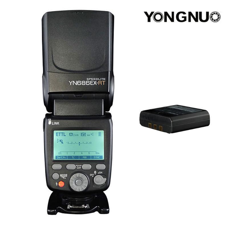 YONGNUO YN686EX-RT Flash Speedlite Wireless 2.4G 1/8000sL/M/MULTI Flashgun with Lithium Battery for Camera1
YONGNUO YN686EX-RT Flash Speedlite Wireless 2.4G 1/8000sL/M/MULTI Flashgun with Lithium Battery for Camera1