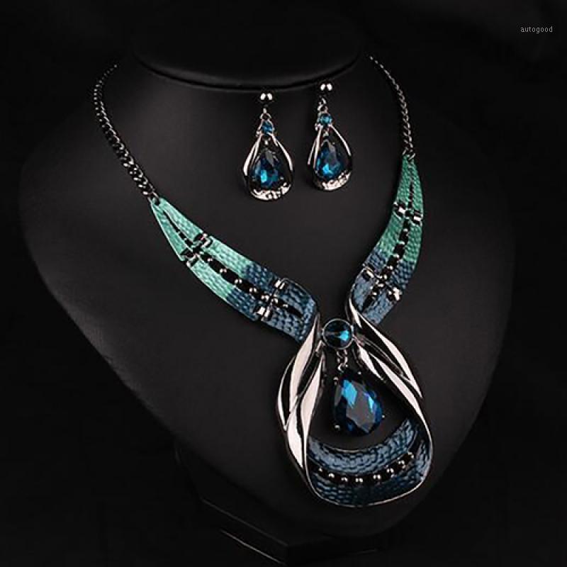 Earrings & Necklace Women Statement Chain Pendant Choker Bib Fashion Jewelry Set1, As pic
Earrings & Necklace Women Statement Chain Pendant Choker Bib Fashion Jewelry Set1, As pic