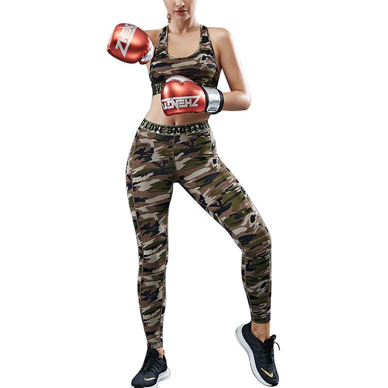 Fitness Gym Running Leggings Seamless Yoga Set Sportswear Workout Cropped Pants push up 2 Pieces set women's open back crop top, Battle fatigues
Fitness Gym Running Leggings Seamless Yoga Set Sportswear Workout Cropped Pants push up 2 Pieces set women's open back crop top, Battle fatigues