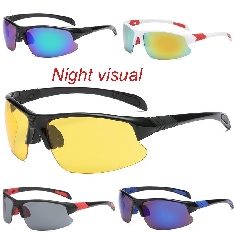 2020 unisex designer cycling sunglasses outdoor sport night visual sun glasses for men women climbing riding bike UV400 goggle eyewear
2020 unisex designer cycling sunglasses outdoor sport night visual sun glasses for men women climbing riding bike UV400 goggle eyewear