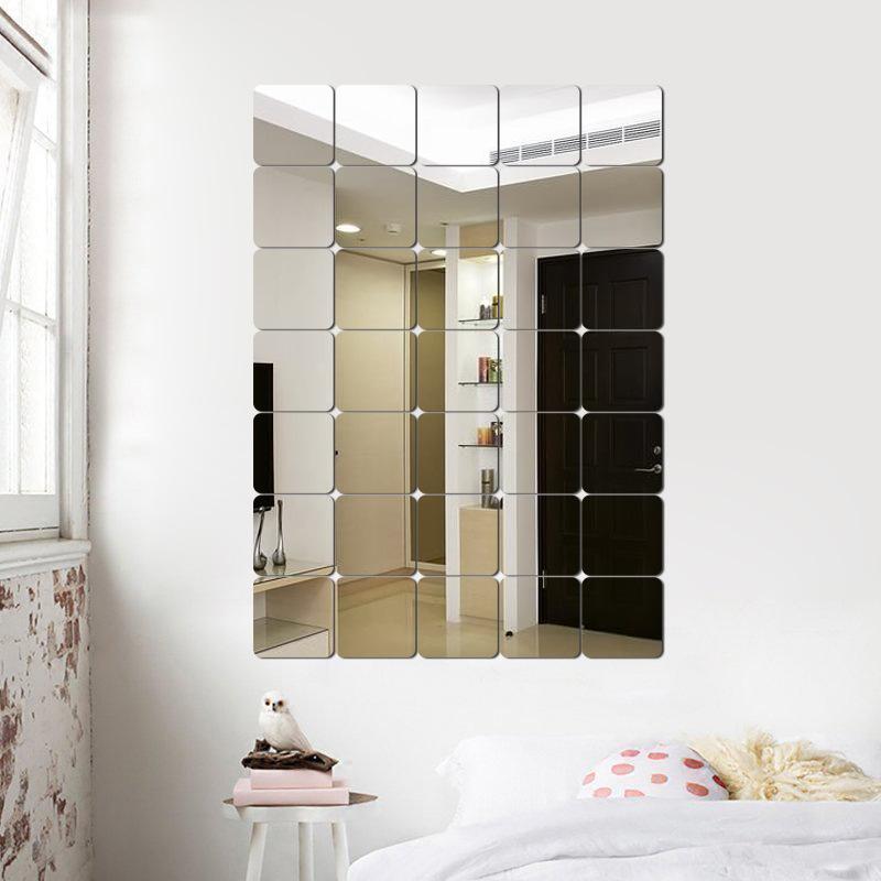 6pcs/set Mirror Wall Sticker 3D rounded square Mirror Acrylic DIY Wall Decor Stickers for Home Bathroom bedroom Decoration Art
6pcs/set Mirror Wall Sticker 3D rounded square Mirror Acrylic DIY Wall Decor Stickers for Home Bathroom bedroom Decoration Art