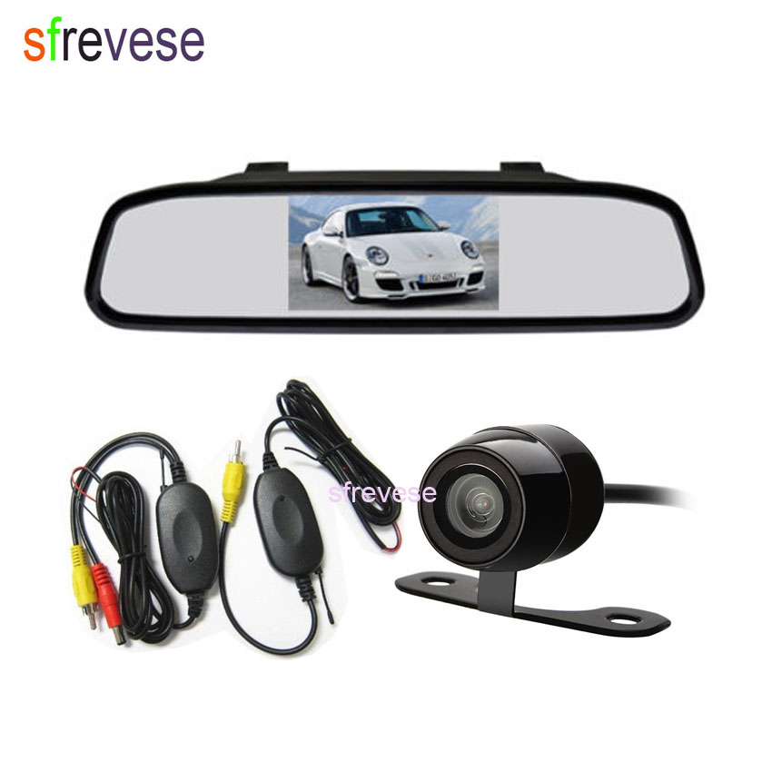 4.3" Car Lcd Mirror… - image