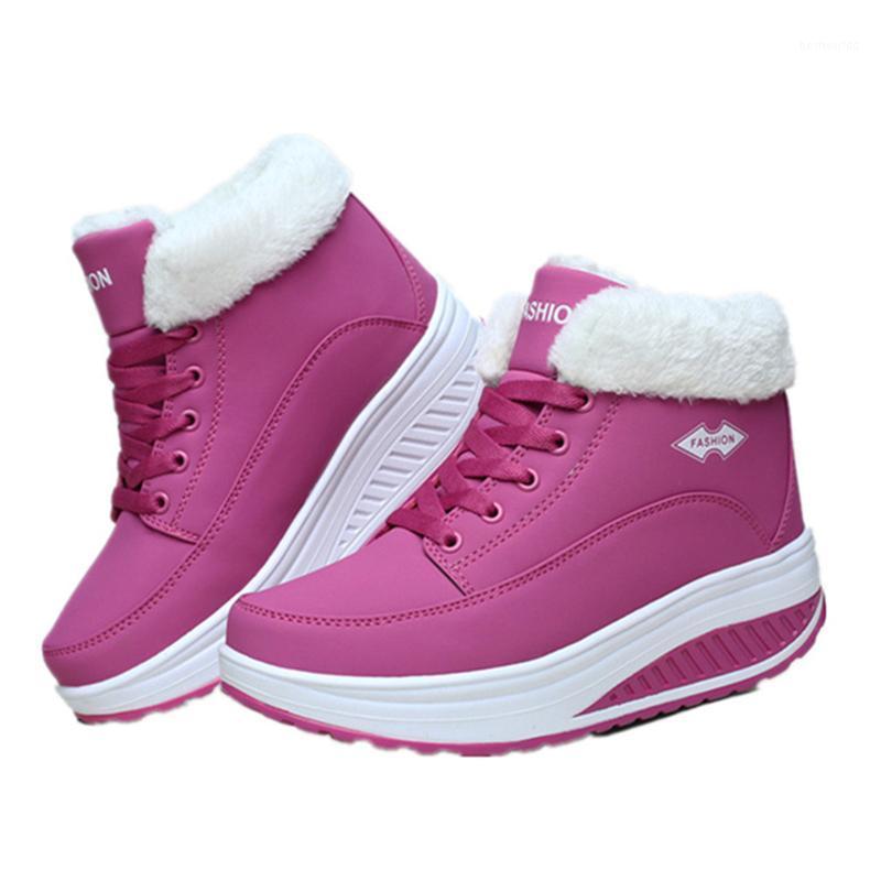 EISWELT Fasdhion Winter Female Plus Velvet Swing Shoes Snow Platform Boots Women Thermal Cotton-padded Shoes Flat Ankle Boots1, Pink
EISWELT Fasdhion Winter Female Plus Velvet Swing Shoes Snow Platform Boots Women Thermal Cotton-padded Shoes Flat Ankle Boots1, Pink