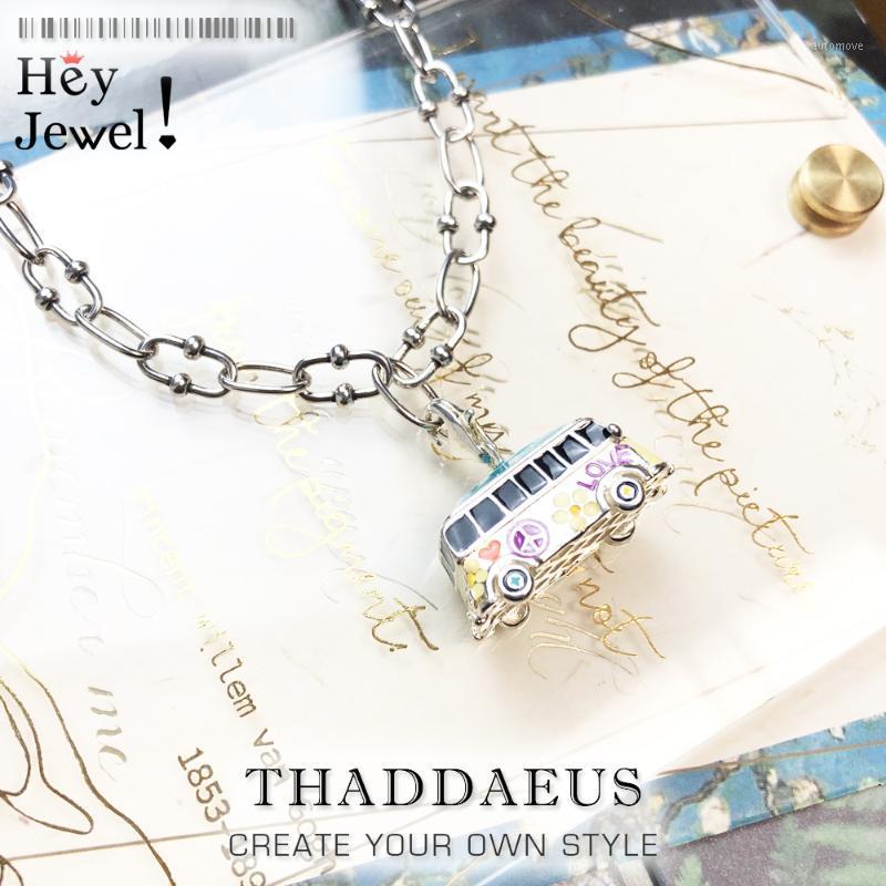 Peace Bus Charm Necklace,2020 Summer Brand New Fashion Jewelry Europe 925 Sterling Silver Bijoux Vintage Gift For Women Men1
Peace Bus Charm Necklace,2020 Summer Brand New Fashion Jewelry Europe 925 Sterling Silver Bijoux Vintage Gift For Women Men1