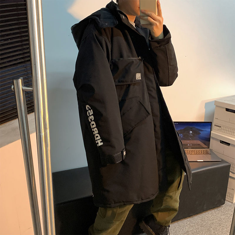 New Masculino-acolchoado 2021 Outono Inverno Nova Capuz De Algodo-acolchoado Casuais Juventude H93I, Black 
New Masculino-acolchoado 2021 Outono Inverno Nova Capuz De Algodo-acolchoado Casuais Juventude H93I, Black