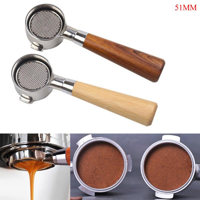 Coffee Bottomless Portafilter for Filter 51MM Replacement Filter Basket Coffee Accessories
Coffee Bottomless Portafilter for Filter 51MM Replacement Filter Basket Coffee Accessories