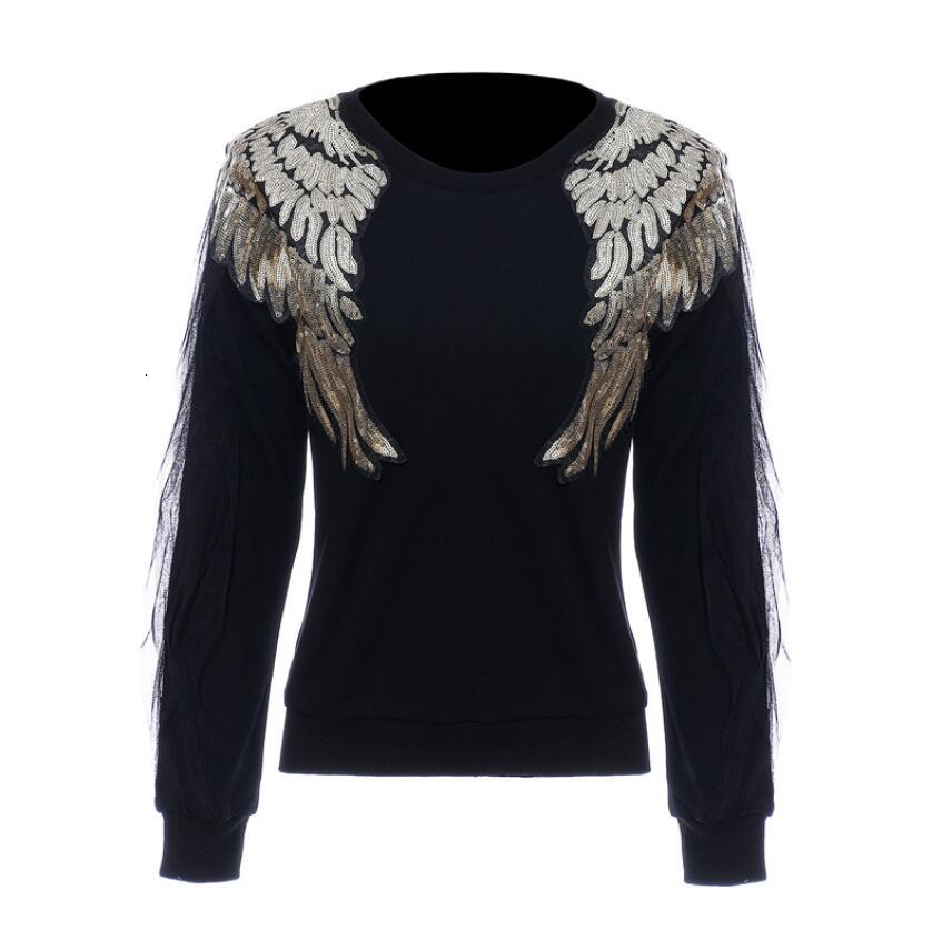 Lantejoulas Mesh 2021 Spring Around the Neck Long Fashion Female Tide Hoodies P2158 Cjke, Photo
Lantejoulas Mesh 2021 Spring Around the Neck Long Fashion Female Tide Hoodies P2158 Cjke, Photo