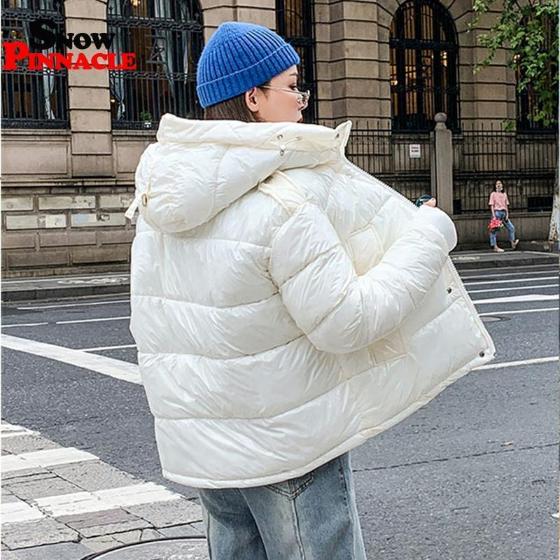 Shiny women parkas women Parkas jackets fashion thick warm winter jackets coat for female outwear jacket M-XXL 201125