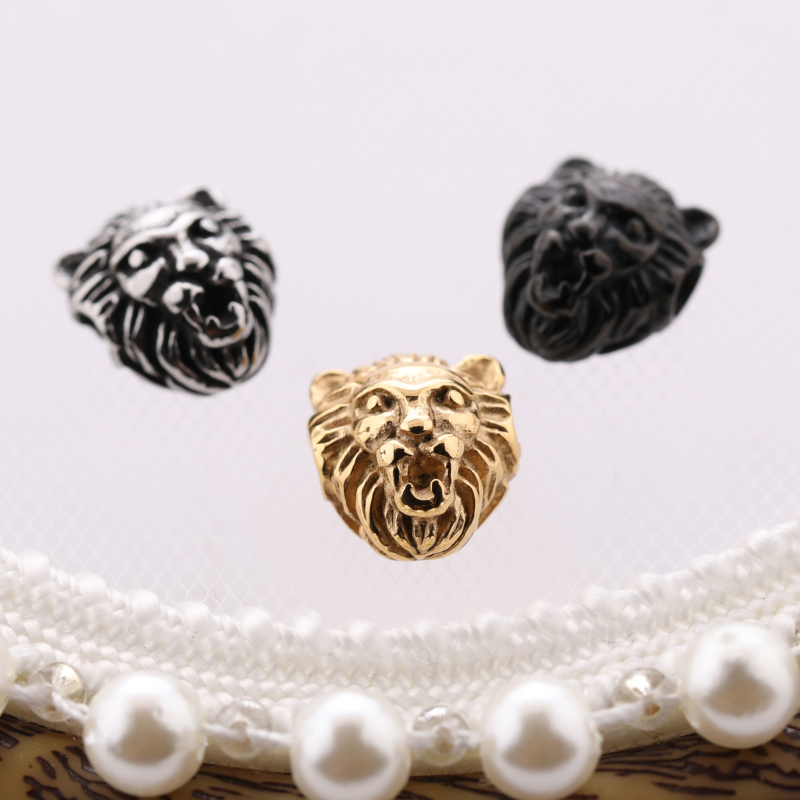 10.5*7MM DIY Metal Bracelet Jewelry Making for Gift Silver/Gold/Black Stainless Steel Lion Charms
10.5*7MM DIY Metal Bracelet Jewelry Making for Gift Silver/Gold/Black Stainless Steel Lion Charms
