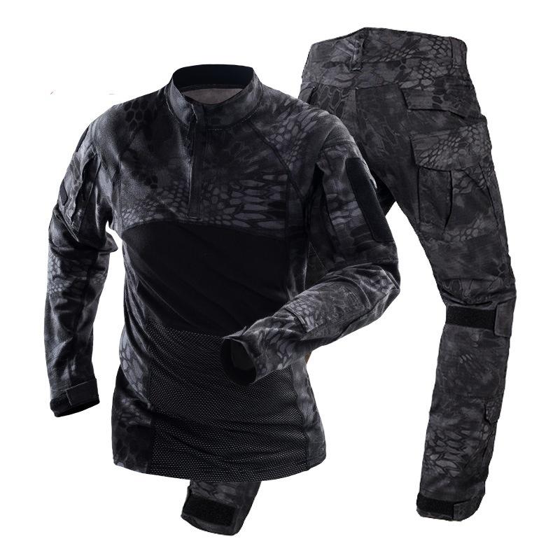 Camouflage Hunting Clothes Tactical Combat Army Uniform BDU Shirt Pants Suit Men Multicam Black Sniper Clothing, Acu
Camouflage Hunting Clothes Tactical Combat Army Uniform BDU Shirt Pants Suit Men Multicam Black Sniper Clothing, Acu