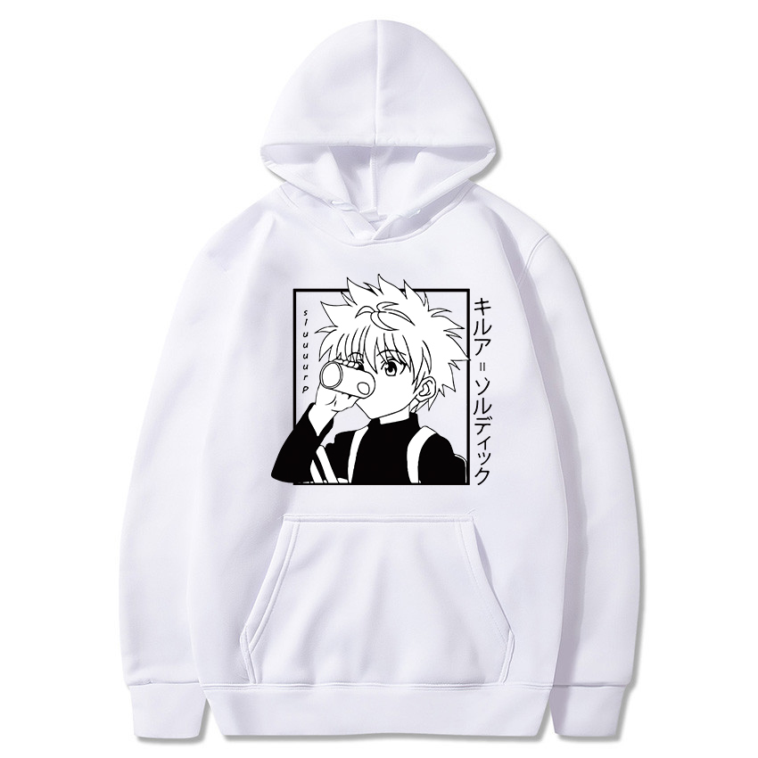 Harakuju Hunter X Hunter Hoodies Killua Zoldyck Anime Manga Tops Pullover Hoodie Y0111, White
Harakuju Hunter X Hunter Hoodies Killua Zoldyck Anime Manga Tops Pullover Hoodie Y0111, White