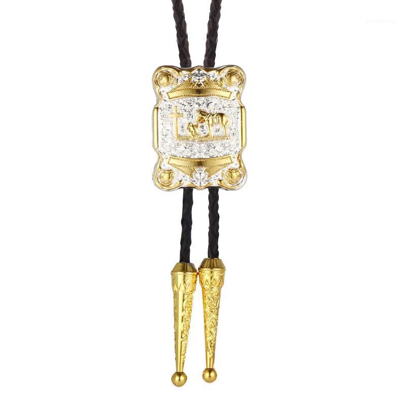 Western cowboy bolo tie cross knight move regret logo metal tie personality suit accessories birthday party gift1
Western cowboy bolo tie cross knight move regret logo metal tie personality suit accessories birthday party gift1