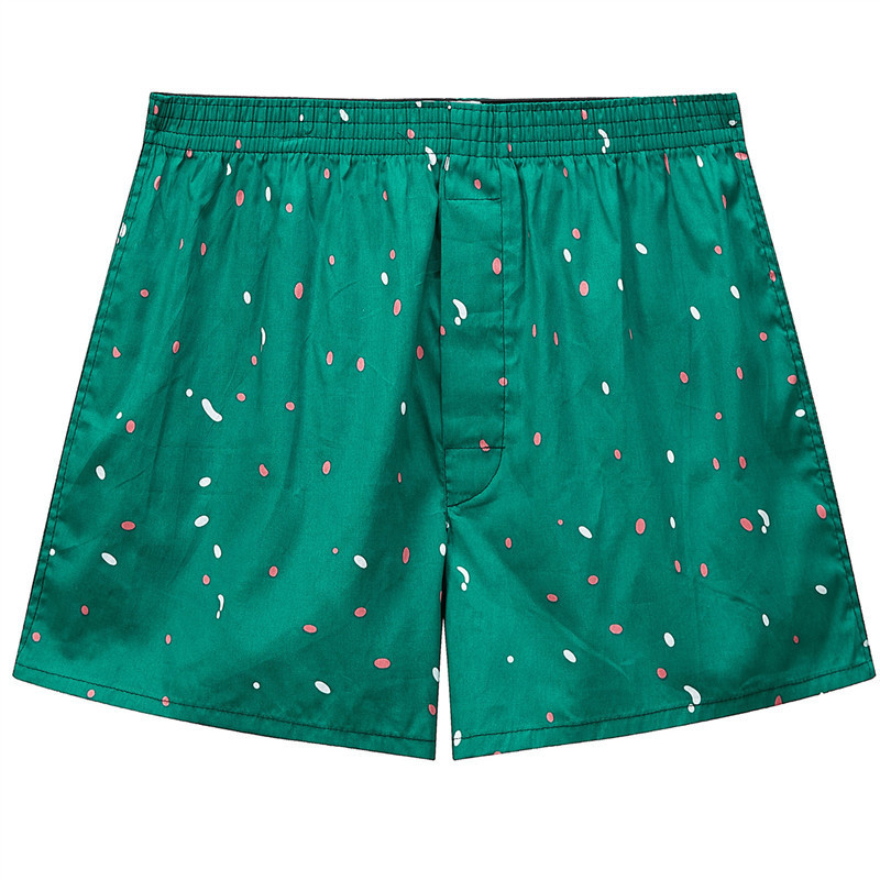 3Pcs/Lot Classic Print Men's Boxers 100% Cotton Oversize Mens Underwear Trunks Woven Homme Arrow Panties Boxer Plus Size 201023